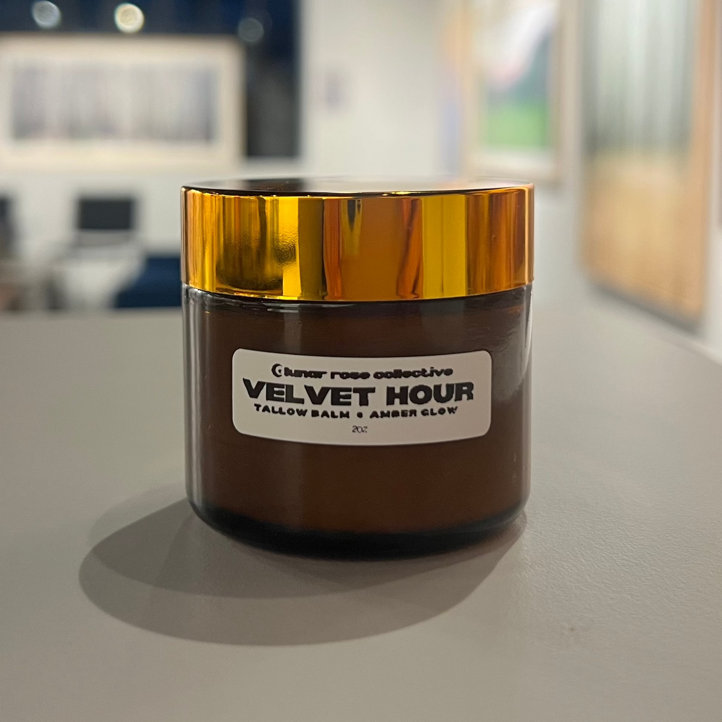 Amber Glow: Velvet Hour Tallow Balm